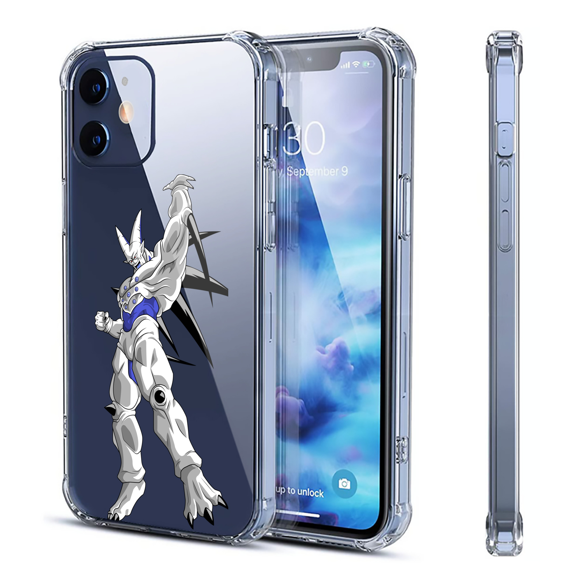 （画像用） ドラゴンボール DRAGON BALL 【iPhone 12シリーズ対応】透明スマホケース（クリアソフトケース）
